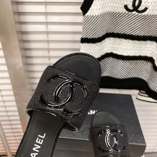 Load image into Gallery viewer, Chanel Slides