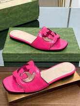 Load image into Gallery viewer, Gucci Interlocking G Cut Out Sandal