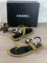 Load image into Gallery viewer, Chanel Chain Sandal
