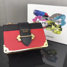 Load image into Gallery viewer, Prada Leather Cahier Bag - LUXURY KLOZETT