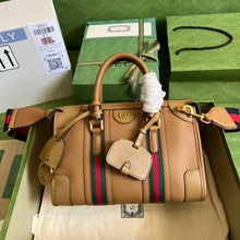 Load image into Gallery viewer, Gucci Small Top Handle Bag with Double G
