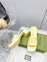 Load image into Gallery viewer, Gucci Rubber Slide Sandal