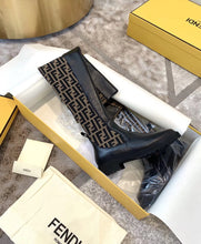 Load image into Gallery viewer, Fendi Rockoko Knee High Boots