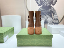 Load image into Gallery viewer, Gucci GG Ankle Boot With Buckle