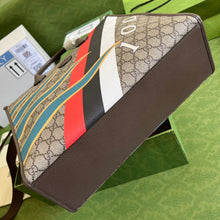 Load image into Gallery viewer, Gucci Medium Tote Bag With Geometric Print