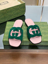Load image into Gallery viewer, Gucci Interlocking G Cut Out Sandal