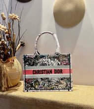 Load image into Gallery viewer, Christian Dior Small Book Tote Bag