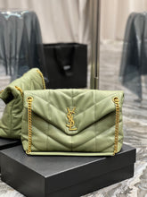 Load image into Gallery viewer, YSL PUFFER MEDIUM BAG IN QUILTED LAMBSKIN