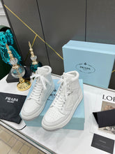 Load image into Gallery viewer, Prada Downtown Leather High Top Sneakers