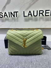 Load image into Gallery viewer, YSL Loulou Medium Chain Bag In Y Leather