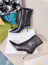Load image into Gallery viewer, Christian Dior D-Fame Heeled Ankle Boots
