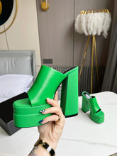 Load image into Gallery viewer, Versace Platform Mule