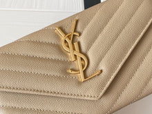 Load image into Gallery viewer, YSL Monogram Large Flap Wallet