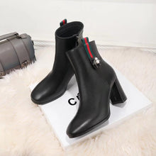 Load image into Gallery viewer, Gucci Block Heel Ankle Boots