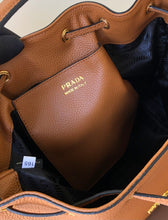 Load image into Gallery viewer, Prada Leather Bucket bag