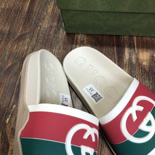 Load image into Gallery viewer, Gucci Interlocking G Slide Sandal
