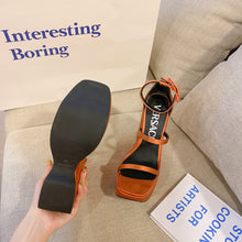 Load image into Gallery viewer, Versace Triplatform Sandals