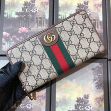 Load image into Gallery viewer, Gucci Ophidia Zip Around Wallet
