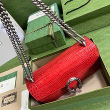Load image into Gallery viewer, Gucci Crocodile Dionysus Small Shoulder Bag