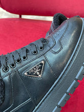 Load image into Gallery viewer, Prada Leather and Shearling Sneakers
