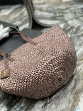 Load image into Gallery viewer, YSL Painer Medium Bag In Raffia