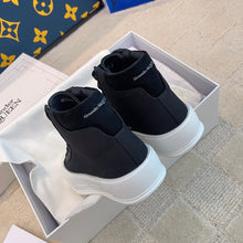 Load image into Gallery viewer, Alexander McQueen Deck Plimsoll High Top Sneakers
