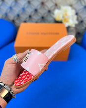 Load image into Gallery viewer, Louis Vuitton Lock It Flat Mule