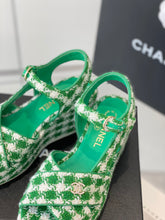 Load image into Gallery viewer, Chanel Platform Sandals