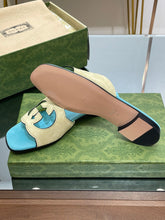 Load image into Gallery viewer, Gucci Interlocking G Cut Out Sandal