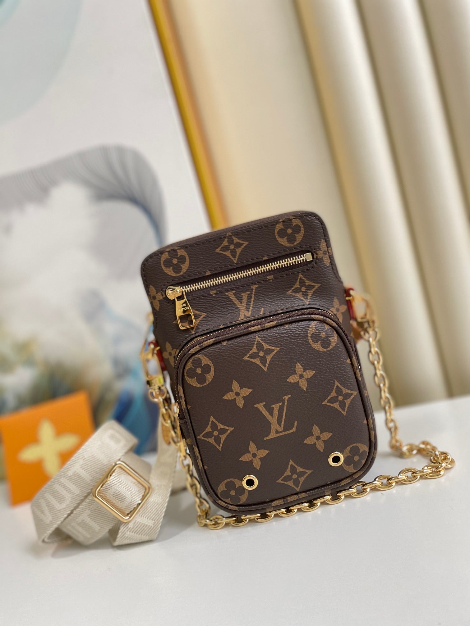 Louis Vuitton Utility Phone Sleeve Bag Monogram Canvas - ShopStyle