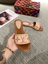 Load image into Gallery viewer, Louis Vuitton Lock It Flat Mule