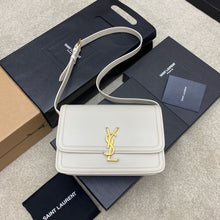 Load image into Gallery viewer, YSL Solferino Medium Satchel In Box Leather