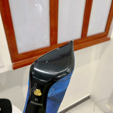 Load image into Gallery viewer, Versace Denim Patchwork Boots