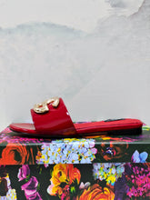 Load image into Gallery viewer, Dolce & Gabbana Polished Calfskin Sliders with DG logo