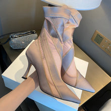 Load image into Gallery viewer, Jimmy Choo Mugler Sock Ankle Boots