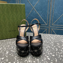 Load image into Gallery viewer, Gucci Interlocking G Studs Sandal