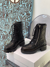 Load image into Gallery viewer, Christian Dior D Leader Ankle Boots