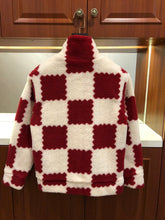 Load image into Gallery viewer, Louis Vuitton Jacquard Damier Fleece Blouson