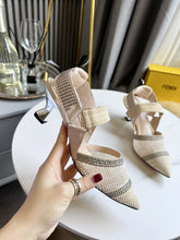 Load image into Gallery viewer, Fendi Colinri Slingback Heels