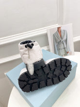 Load image into Gallery viewer, Prada Paddled Nylon Slip on Shoes