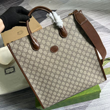 Load image into Gallery viewer, Gucci Medium Tote Bag With Interlocking G