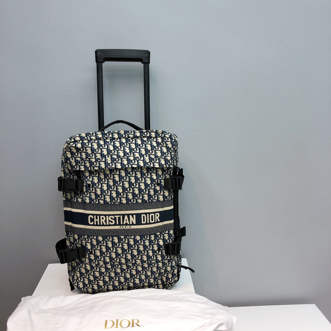 dior travel bag men's Christian Dior Small Travel Suitcase