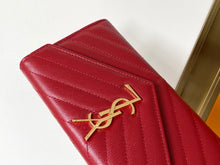 Load image into Gallery viewer, YSL Monogram Large Flap Wallet