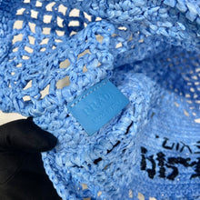 Load image into Gallery viewer, Prada Raffia Tote Bag