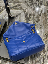 Load image into Gallery viewer, YSL PUFFER MEDIUM BAG IN QUILTED LAMBSKIN