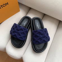 Load image into Gallery viewer, Louis Vuitton Pool Pillow Flat Comfort Mule