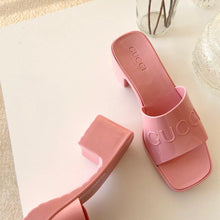 Load image into Gallery viewer, Gucci Rubber Slide Sandal - LUXURY KLOZETT