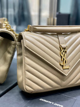 Load image into Gallery viewer, YSL College Medium Quilted leather Bag