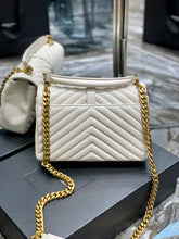 Load image into Gallery viewer, YSL College Medium Quilted leather Bag