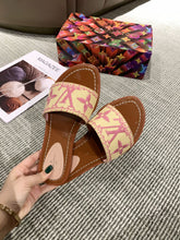 Load image into Gallery viewer, Louis Vuitton Lock It Flat Mule